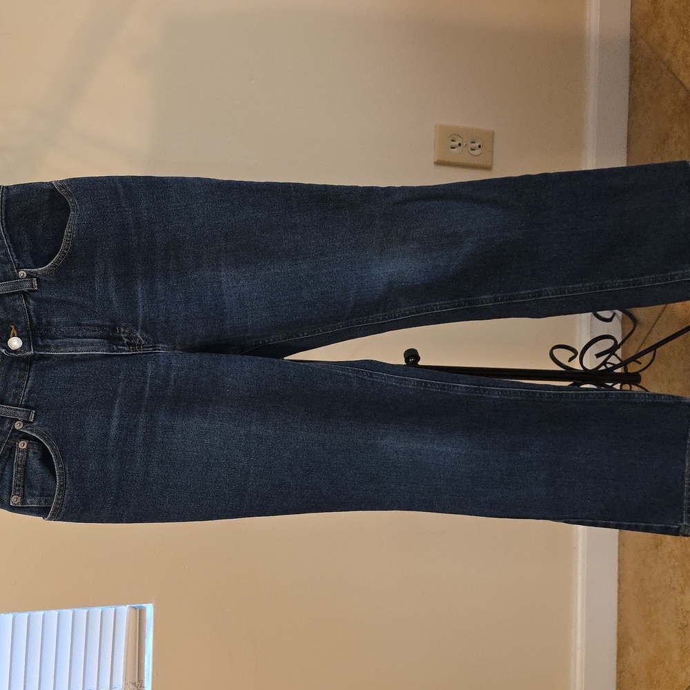 Ann Taylor LOFT Denim Jeans in Deep Blue Womens Size 6 (Jennifer #17)